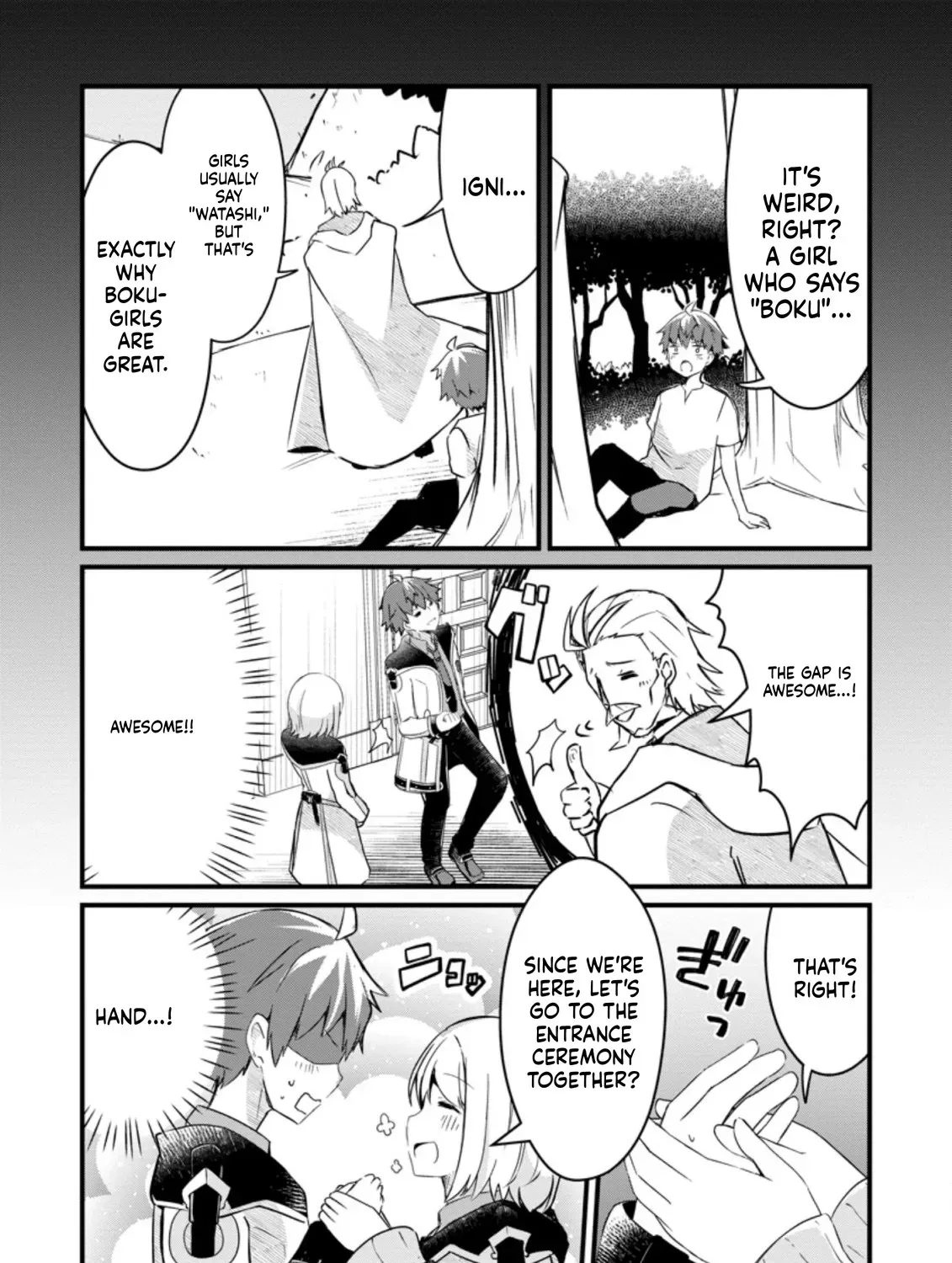 Extreme Flame Wizard: I Can Only Use Fireballs, But I Became the Strongest Because I Wholeheartedly Wanted to be Popular Chapter 3 page 11 - 