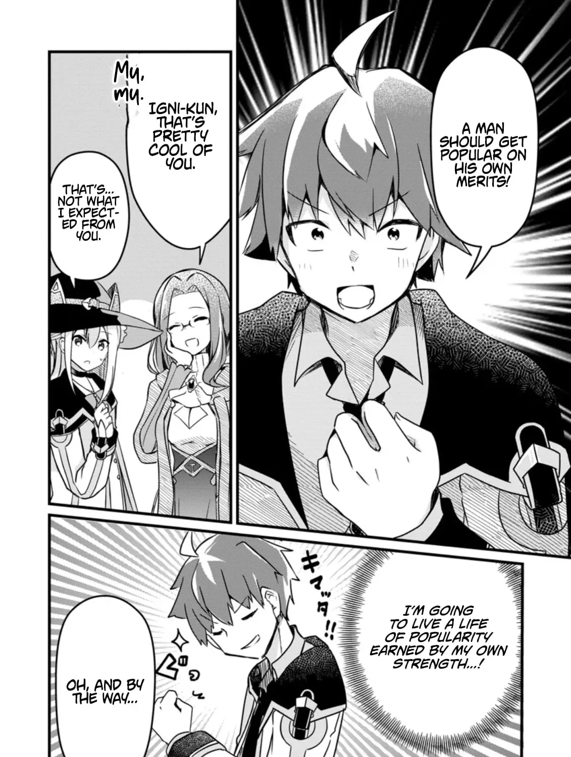 Extreme Flame Wizard: I Can Only Use Fireballs, But I Became the Strongest Because I Wholeheartedly Wanted to be Popular Chapter 5.1 page 12 - 