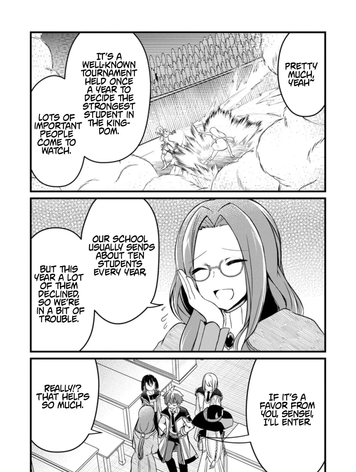 Extreme Flame Wizard: I Can Only Use Fireballs, But I Became the Strongest Because I Wholeheartedly Wanted to be Popular Chapter 5.1 page 8 - 