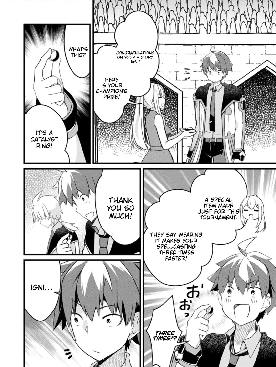 Extreme Flame Wizard: I Can Only Use Fireballs, But I Became the Strongest Because I Wholeheartedly Wanted to be Popular Chapter 8.1 page 12 - 