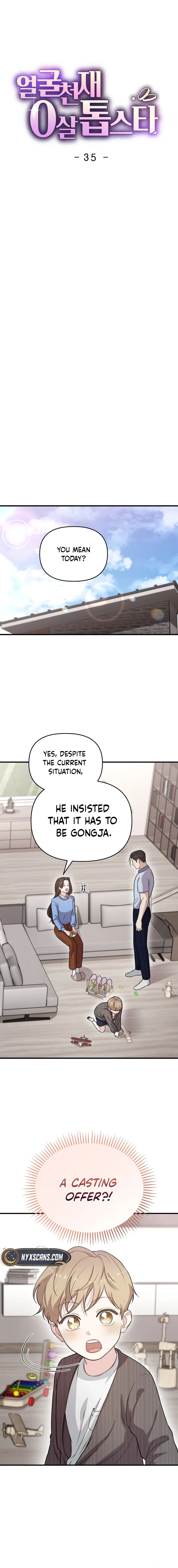 Face Genius: Top Star from Age Zero Chapter 35 page 8 - 