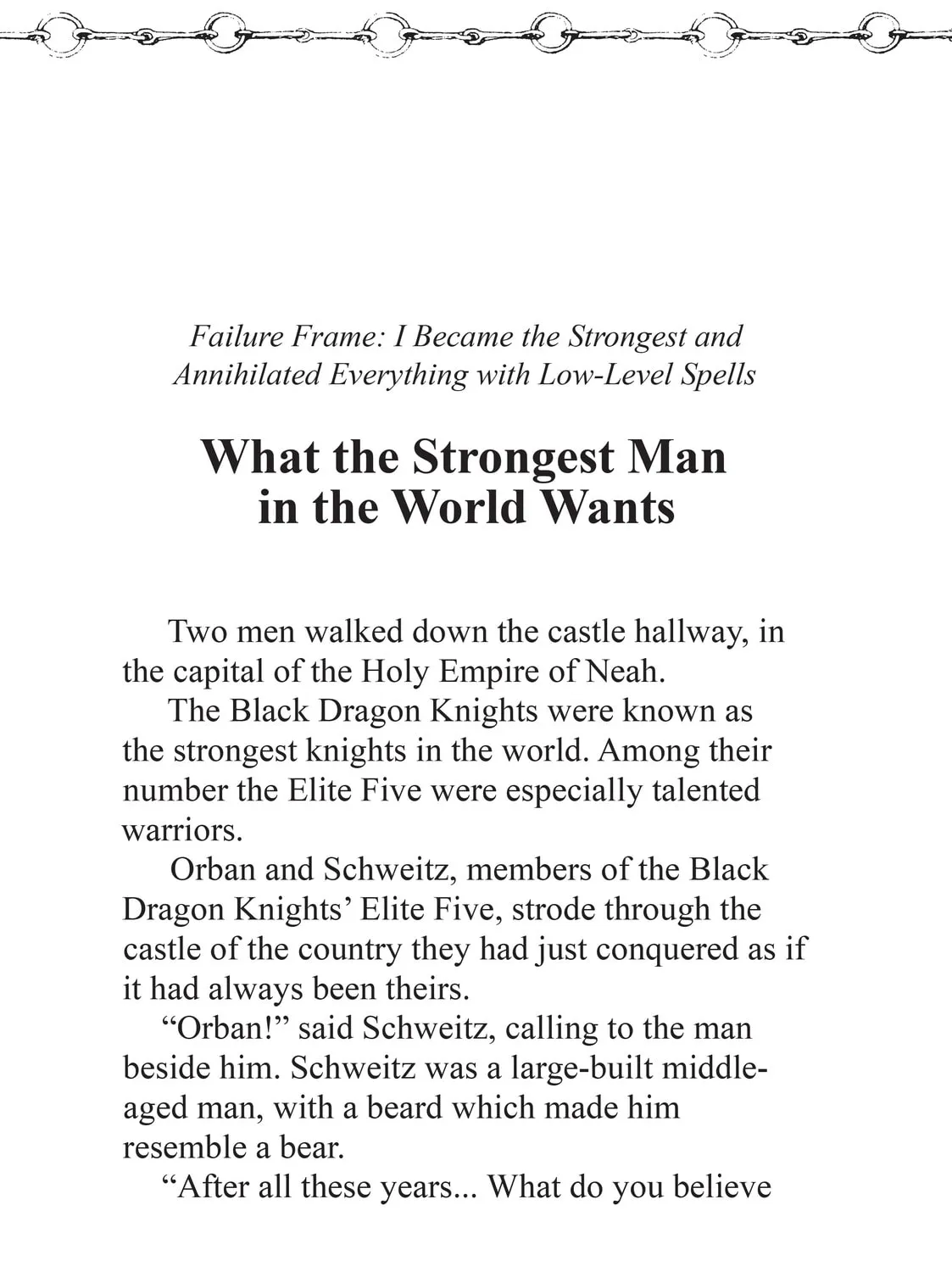 Failure Frame: I Became the Strongest and Annihilated Everything With Low-Level Spells Chapter 14.5 page 1 - 