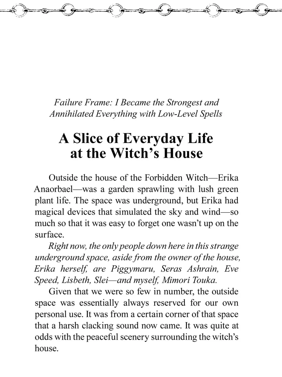 Failure Frame: I Became the Strongest and Annihilated Everything With Low-Level Spells Chapter 49.5 page 1 - 