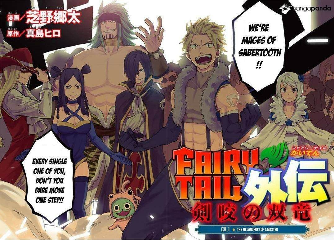 Fairy Tail: Twin Dragons of Saber Tooth Chapter 1.1 page 2 - 