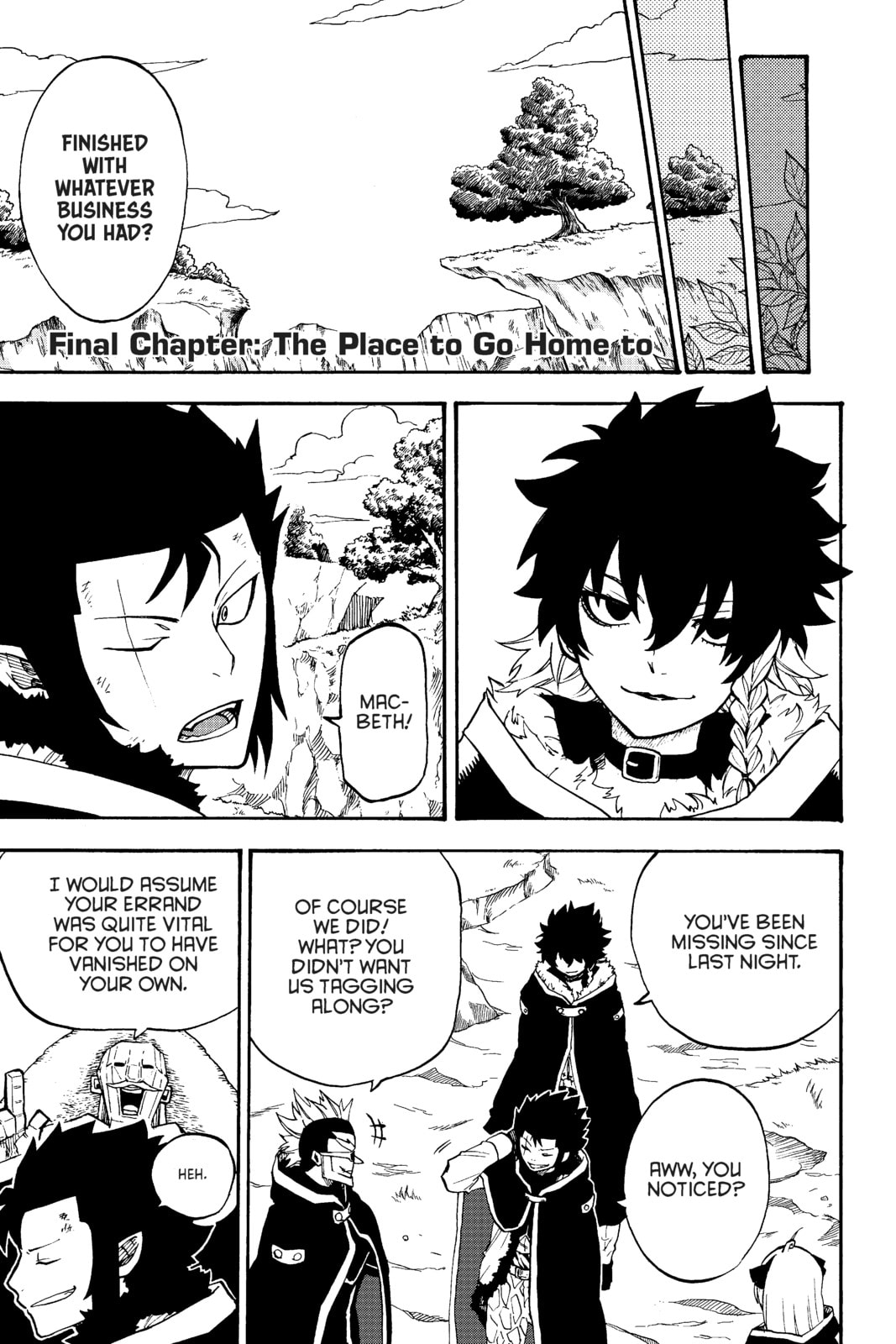 Fairy Tail: Twin Dragons of Saber Tooth Chapter 32 page 1 - 