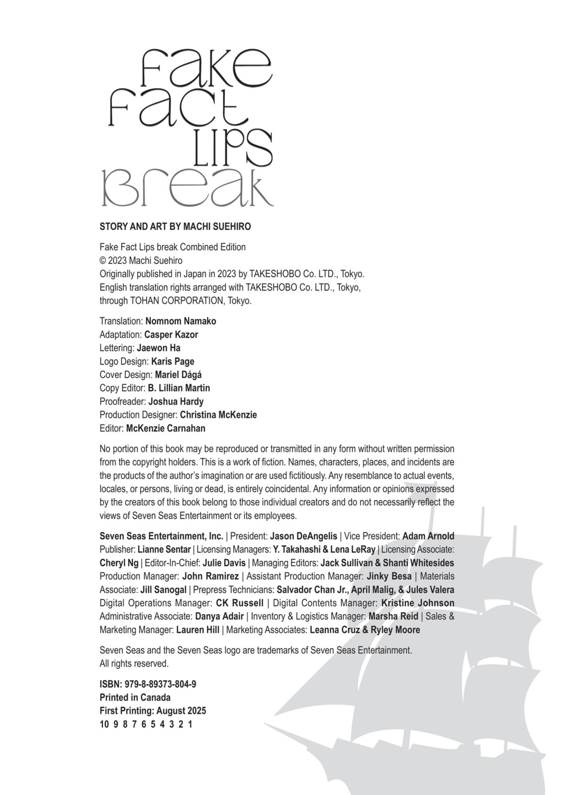 Fake Fact Lips break Chapter 10.9 page 5 - 