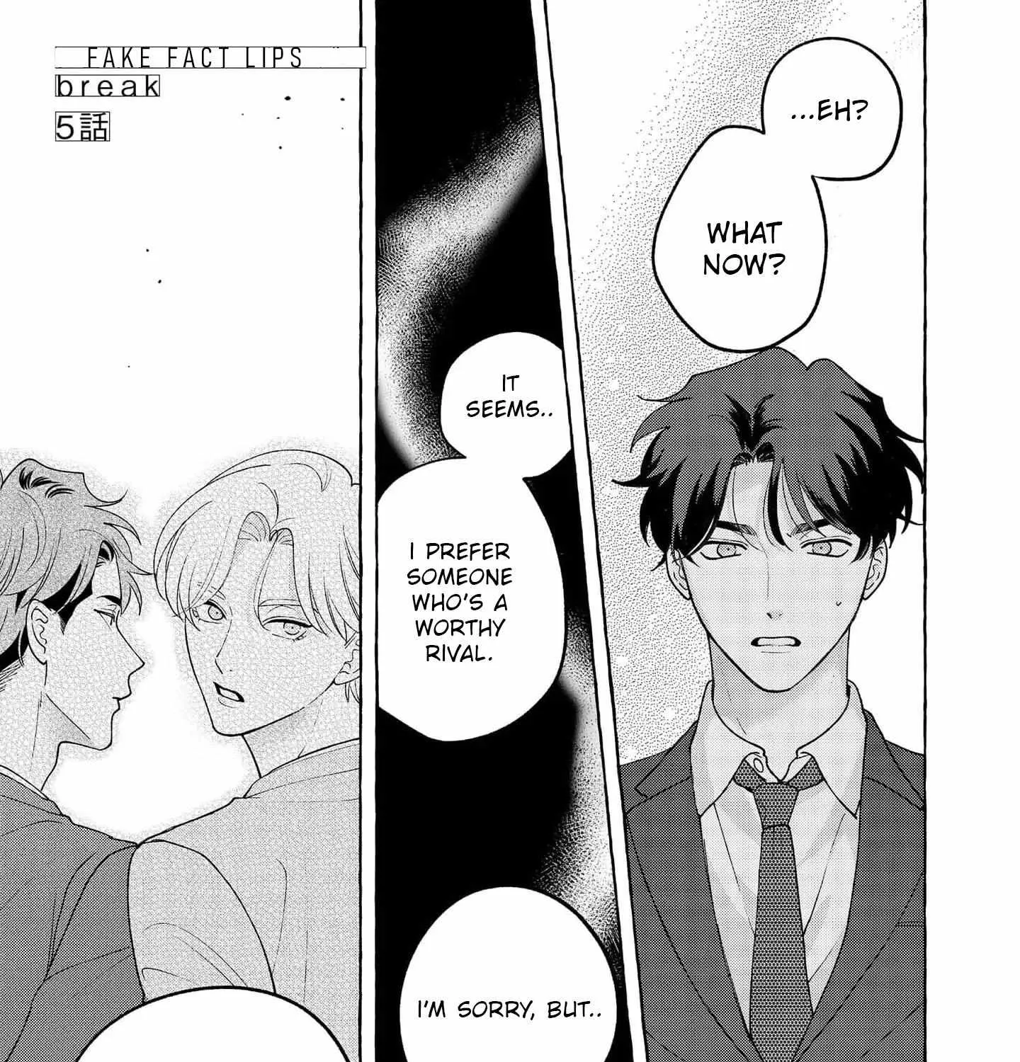Fake Fact Lips break Chapter 5 page 4 - 
