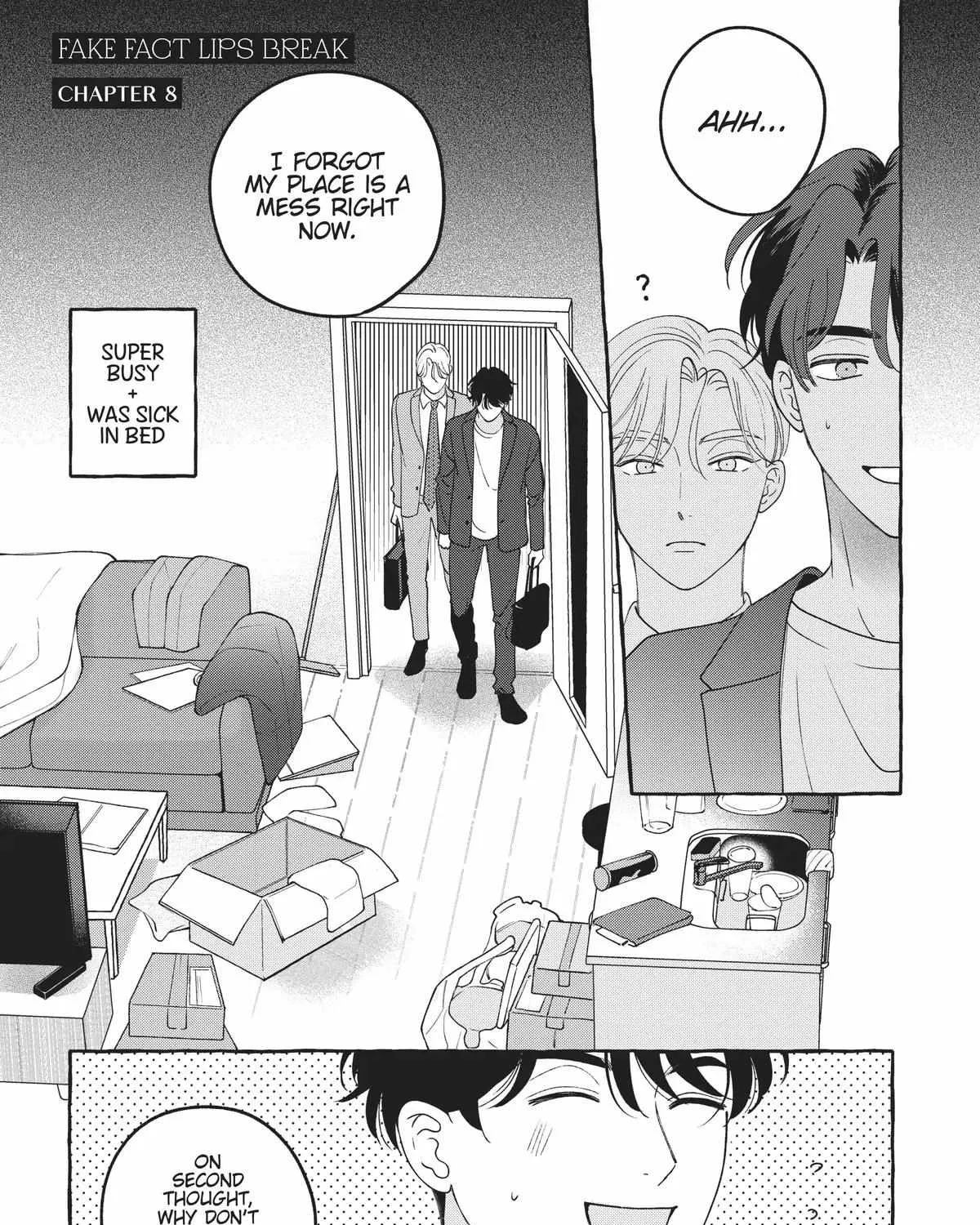 Fake Fact Lips break Chapter 8 page 1 - 