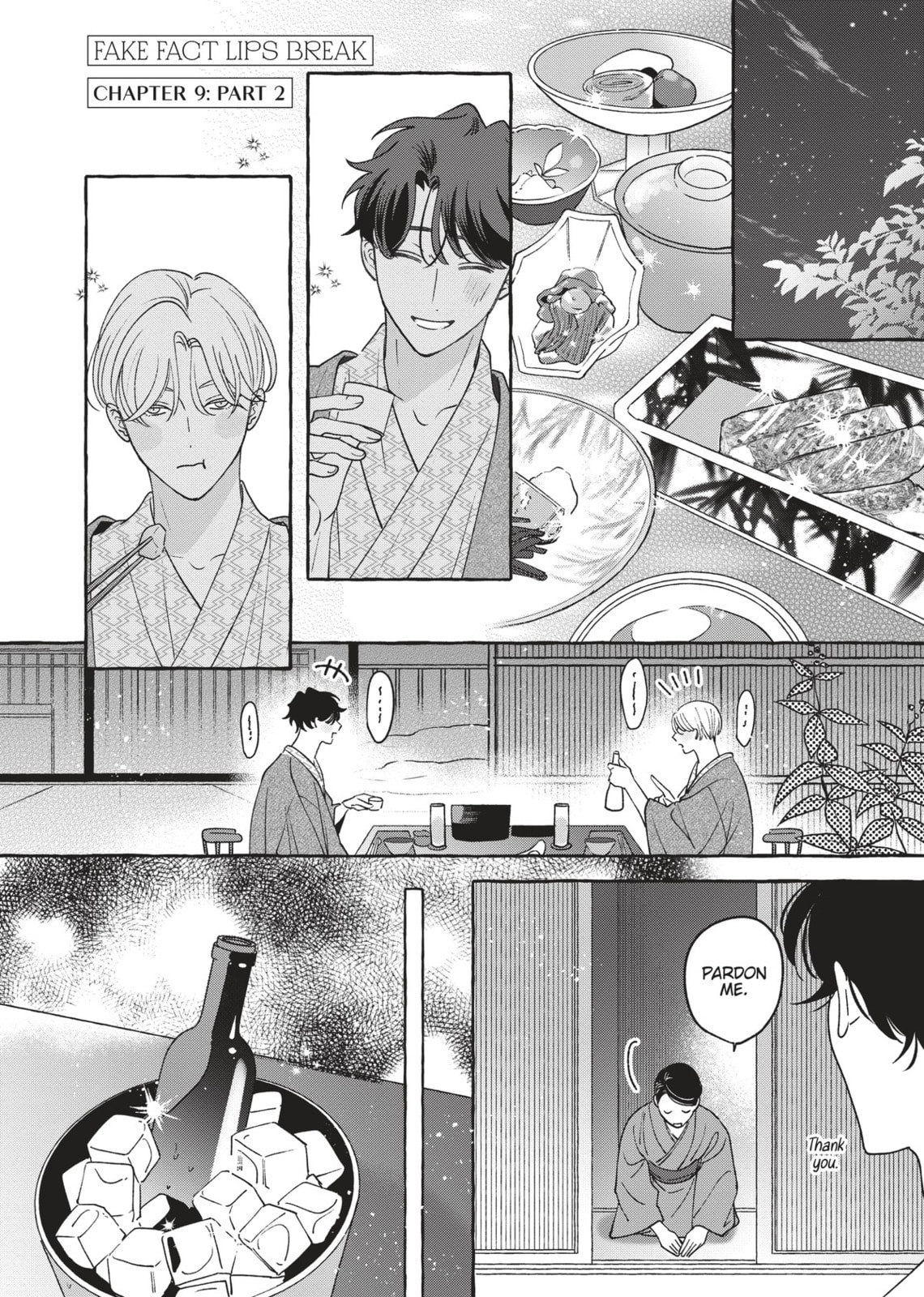 Fake Fact Lips break Chapter 9.2 page 1 - 