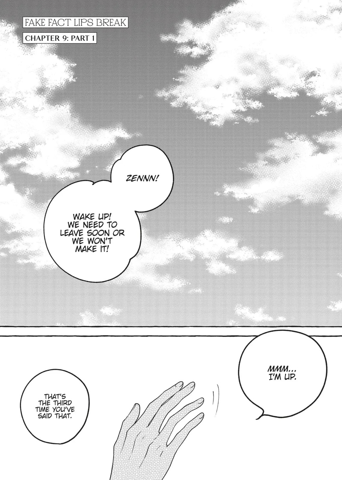 Fake Fact Lips break Chapter 9 page 1 - 