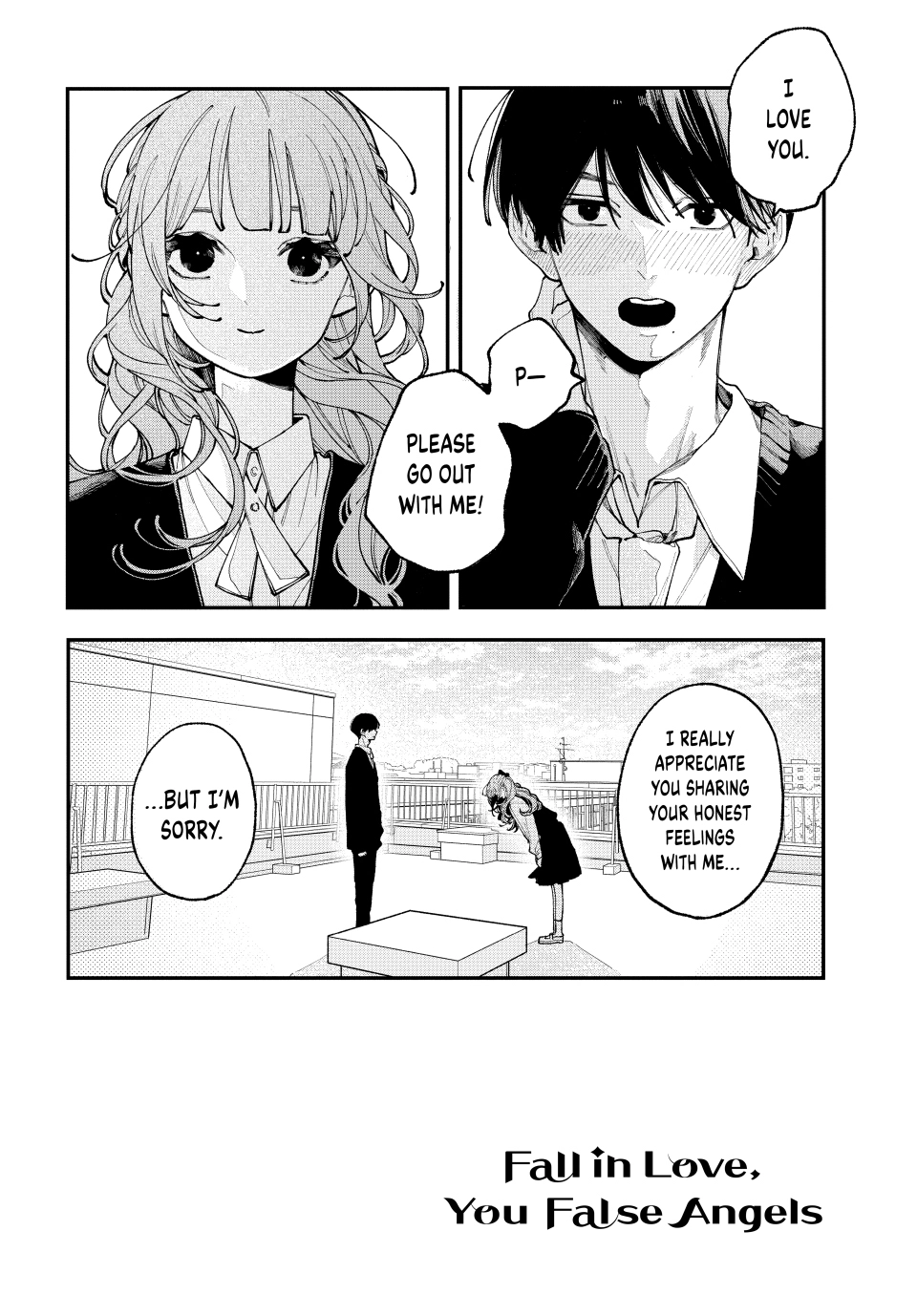 Fall In Love, You False Angels Chapter 0 page 2 - 