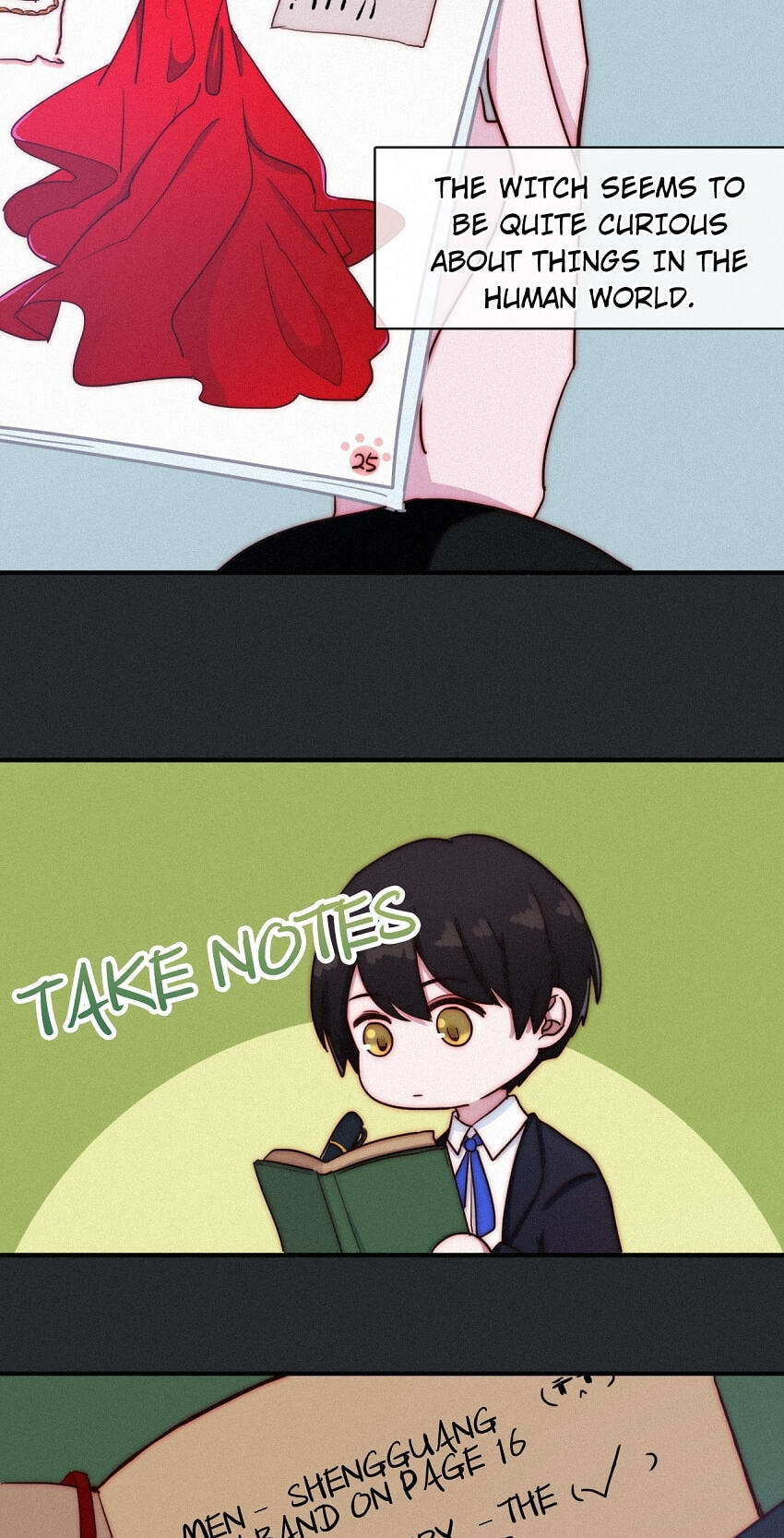 Fall in the Night with You (Colored) Chapter 15.5 page 7 - 