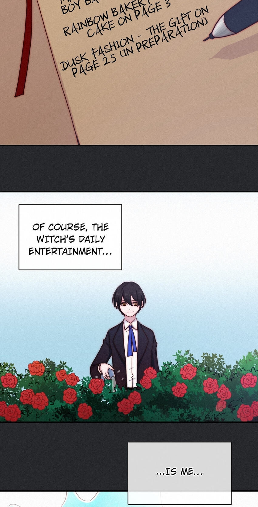 Fall in the Night with You (Colored) Chapter 15.5 page 8 - 