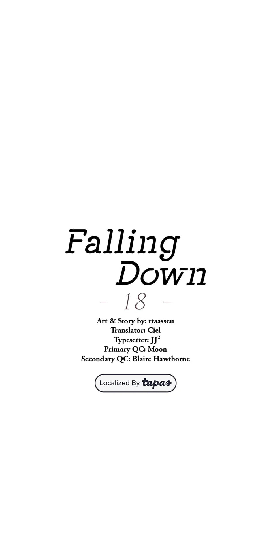 Falling Down Chapter 18 page 1 - 