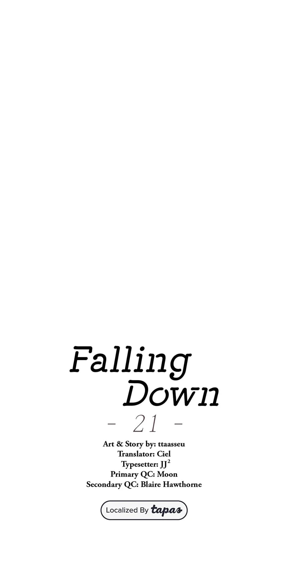 Falling Down Chapter 21 page 6 - 