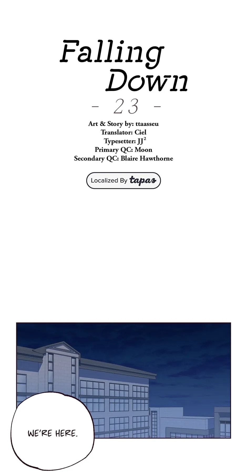 Falling Down Chapter 23 page 35 - 