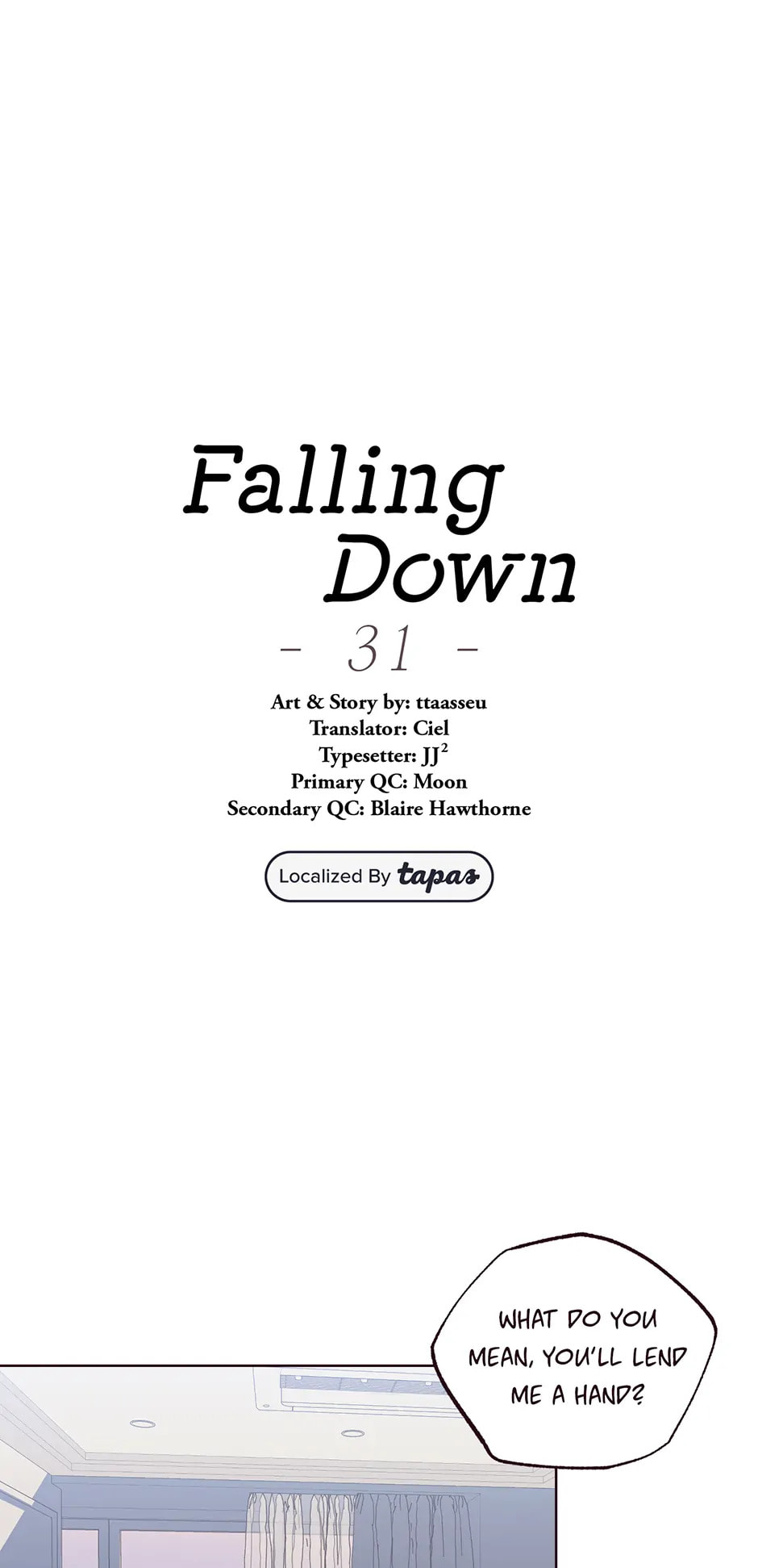 Falling Down Chapter 31 page 1 - 