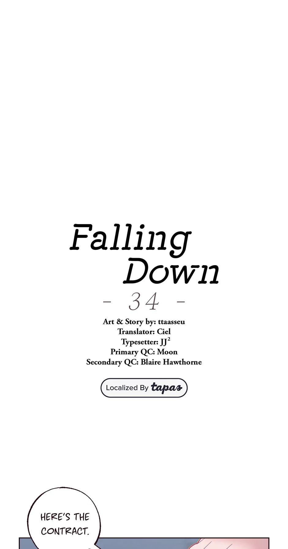 Falling Down Chapter 34 page 1 - 