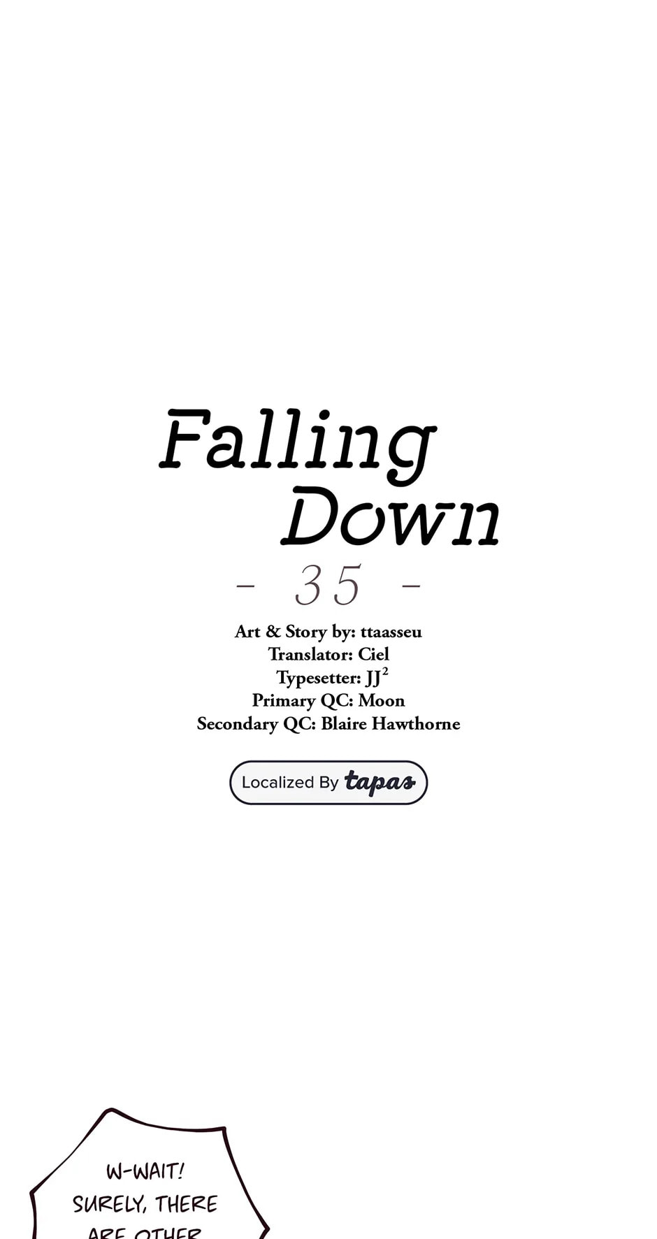 Falling Down Chapter 35 page 1 - 