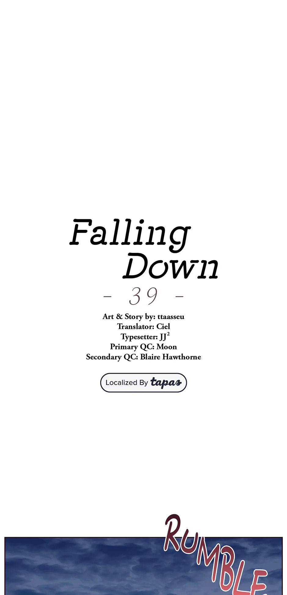 Falling Down Chapter 39 page 1 - 