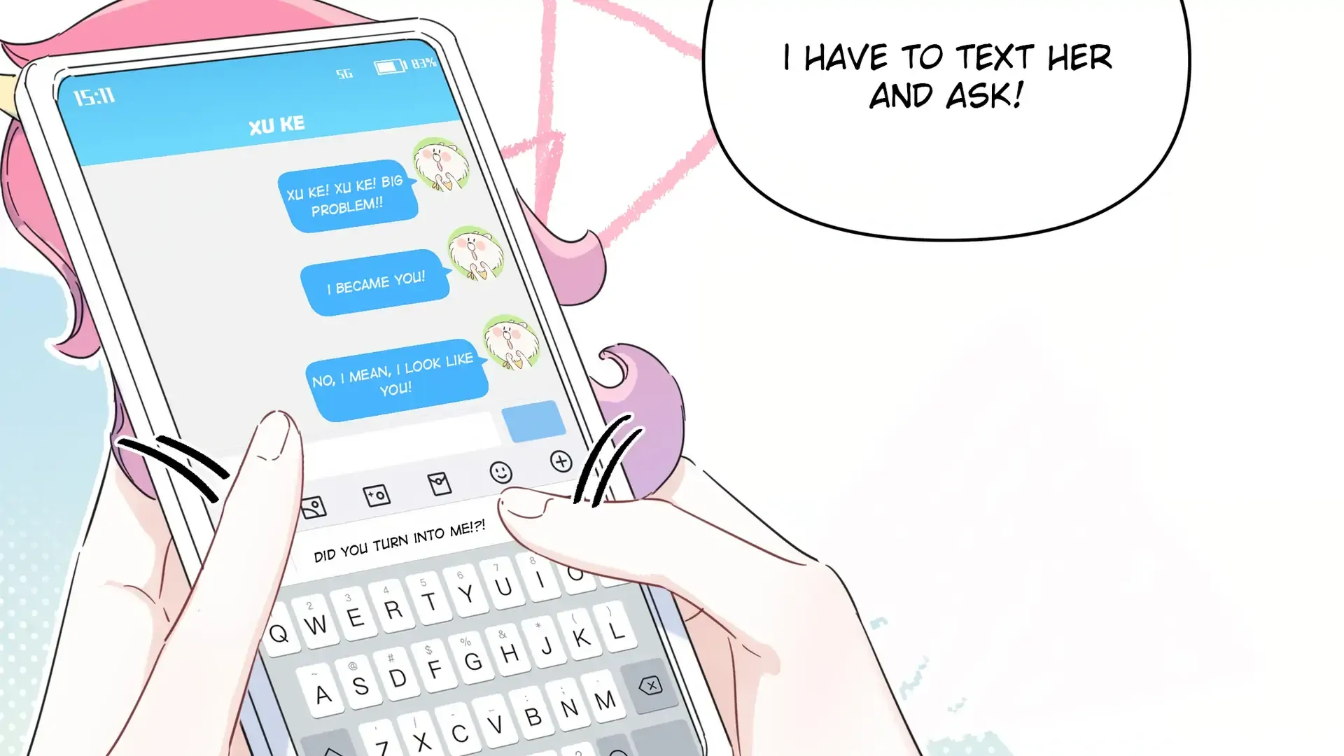 Falling in Love Gives Me Superpowers Chapter 43 page 20 - 