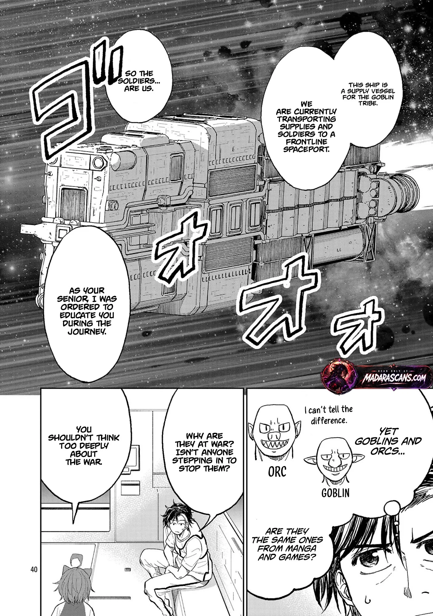 Fantasy Ginga: Nande Uchuu ni Goblin ya Orc ga Irun da Chapter 1 page 44 - 