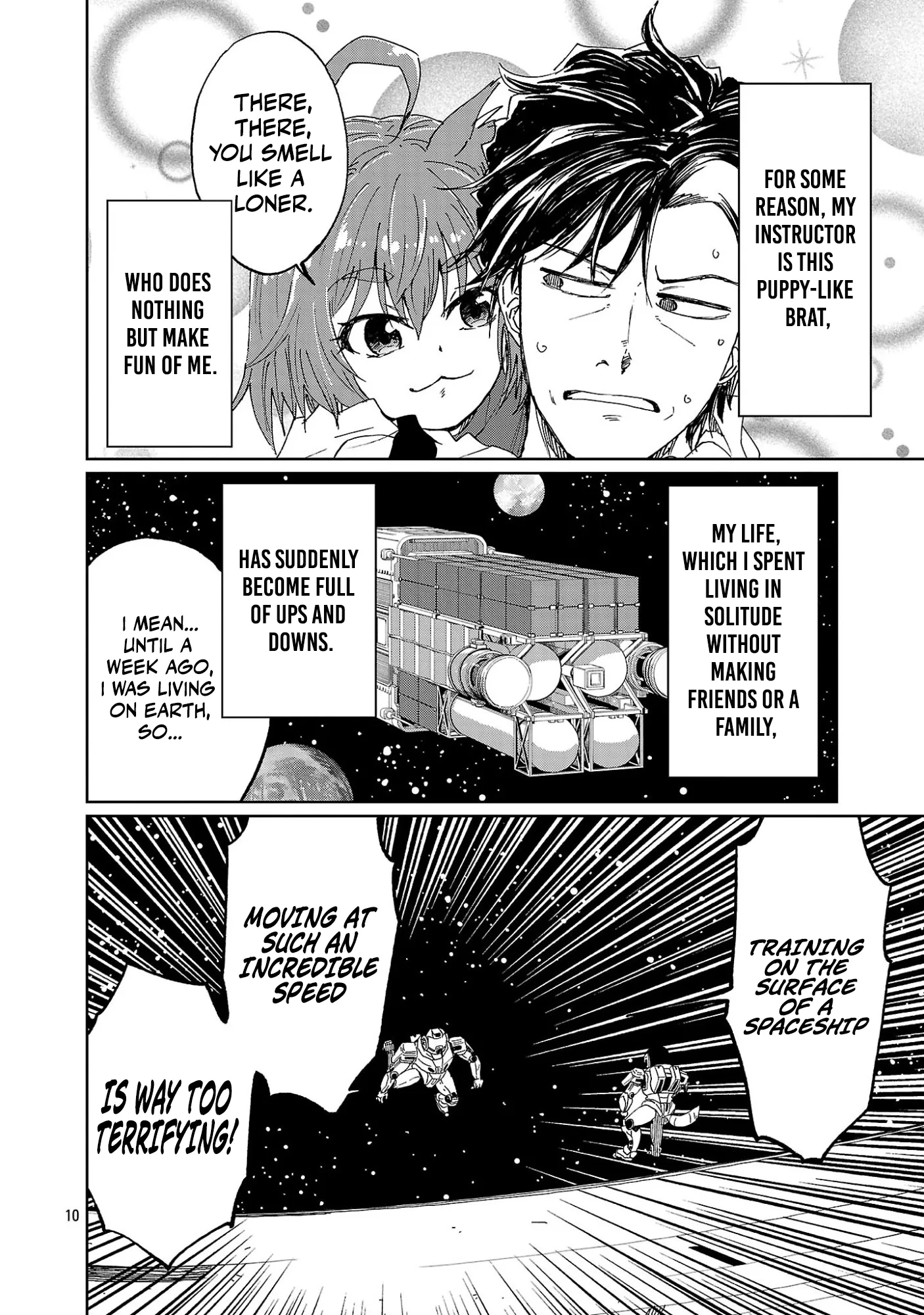 Fantasy Ginga: Nande Uchuu ni Goblin ya Orc ga Irun da Chapter 2.1 page 12 - 