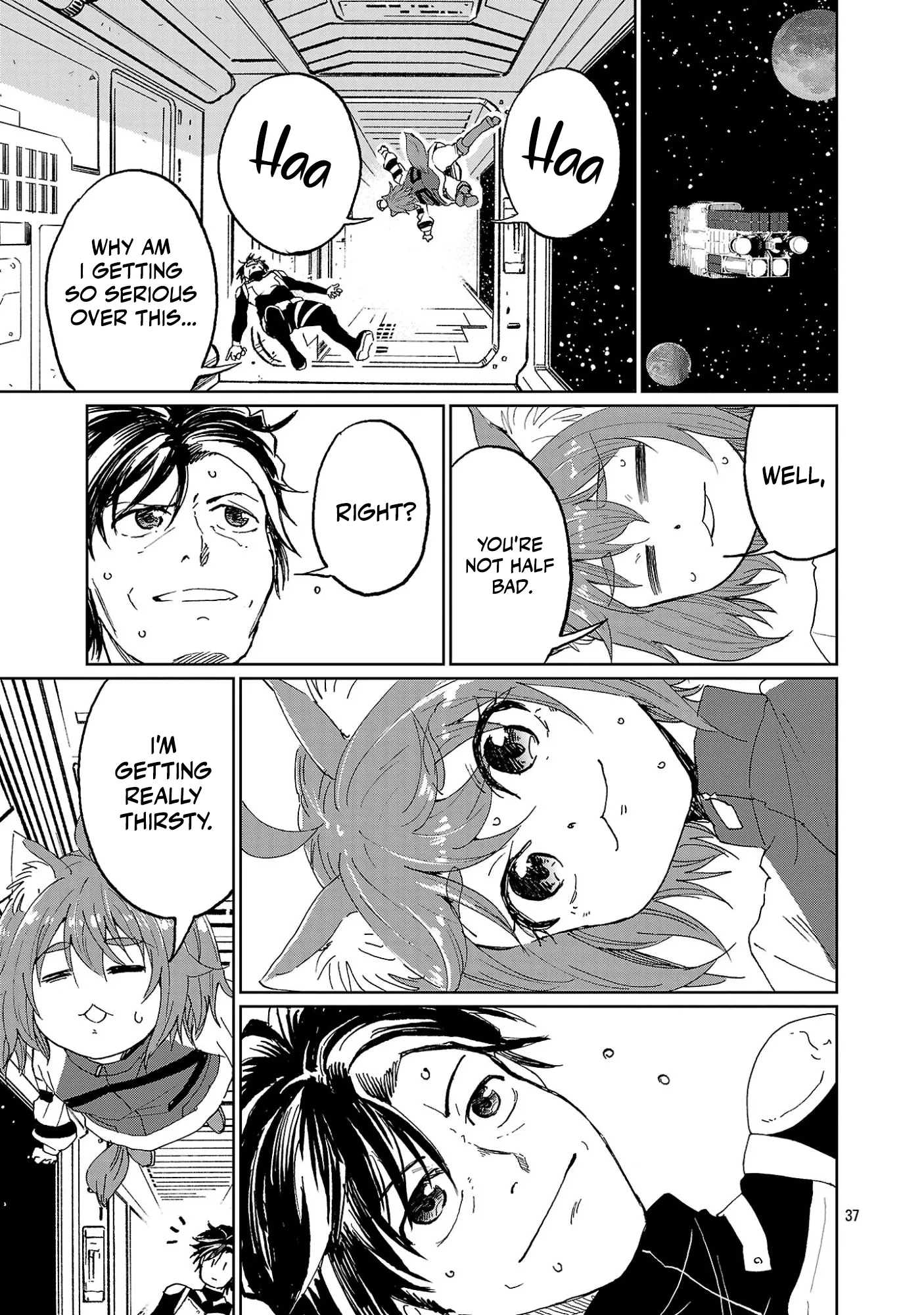 Fantasy Ginga: Nande Uchuu ni Goblin ya Orc ga Irun da Chapter 2.3 page 12 - 