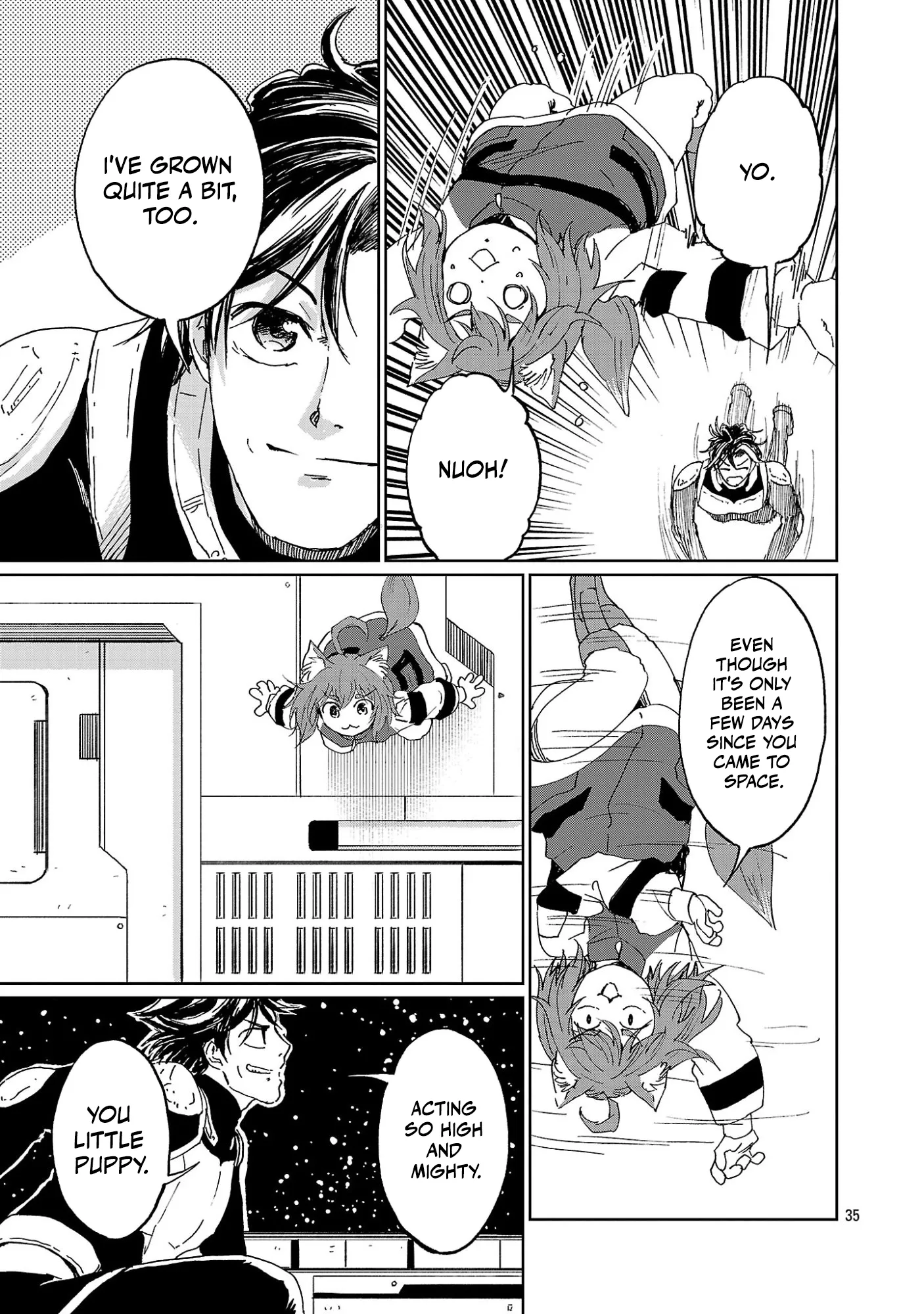 Fantasy Ginga: Nande Uchuu ni Goblin ya Orc ga Irun da Chapter 2.3 page 10 - 