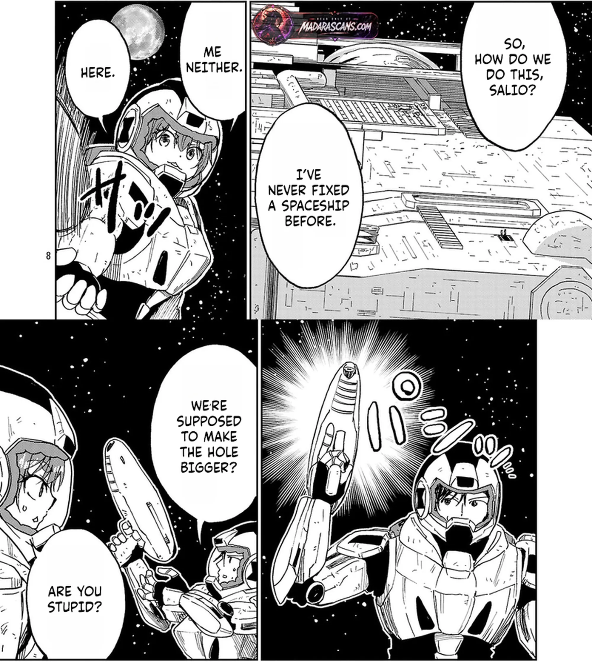 Fantasy Ginga: Nande Uchuu ni Goblin ya Orc ga Irun da Chapter 3.1 page 12 - 