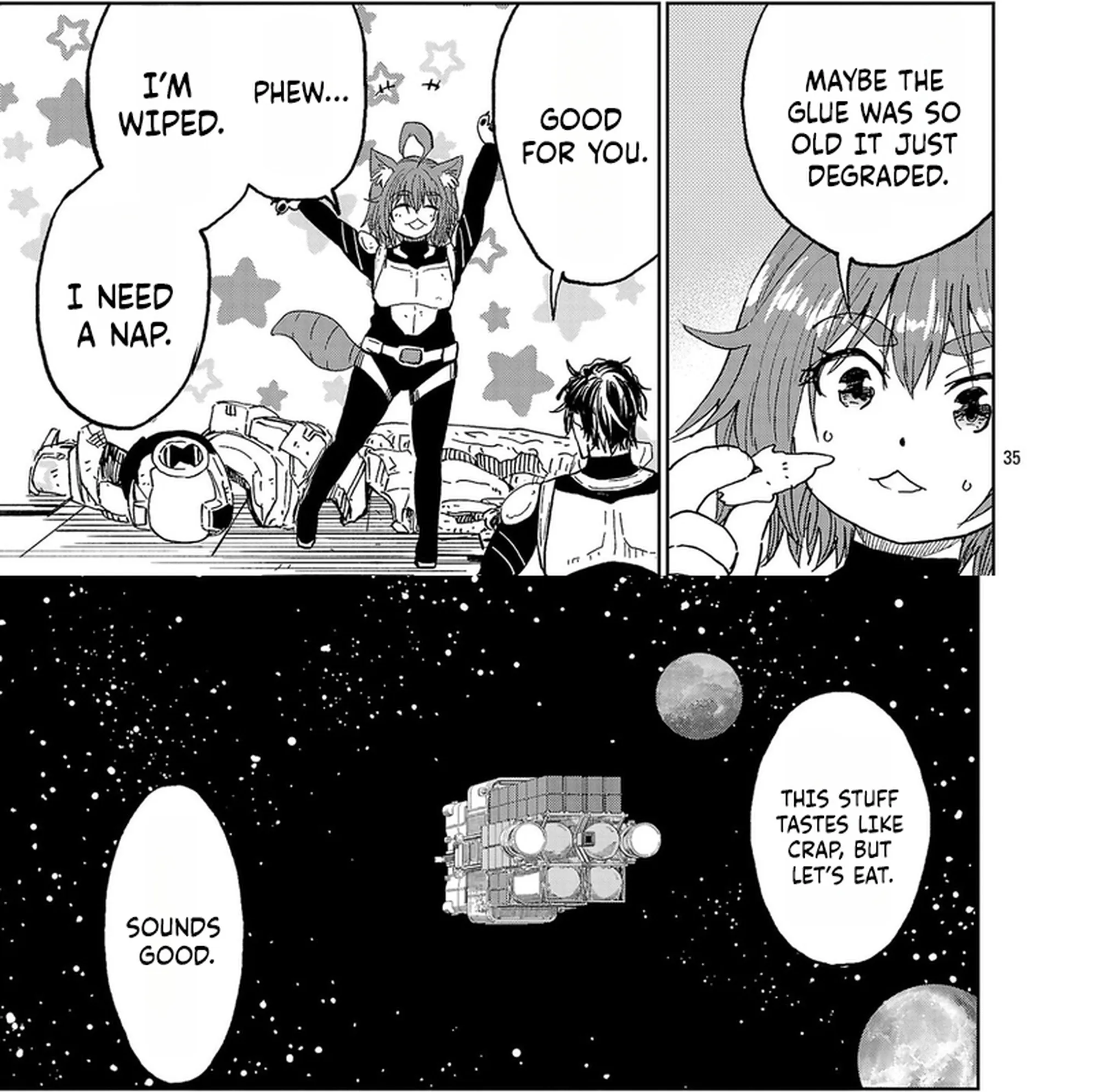 Fantasy Ginga: Nande Uchuu ni Goblin ya Orc ga Irun da Chapter 3.3 page 21 - 
