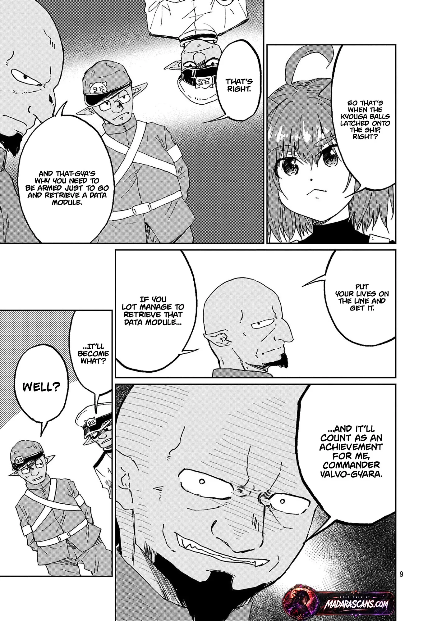 Fantasy Ginga: Nande Uchuu ni Goblin ya Orc ga Irun da Chapter 4.1 page 11 - 