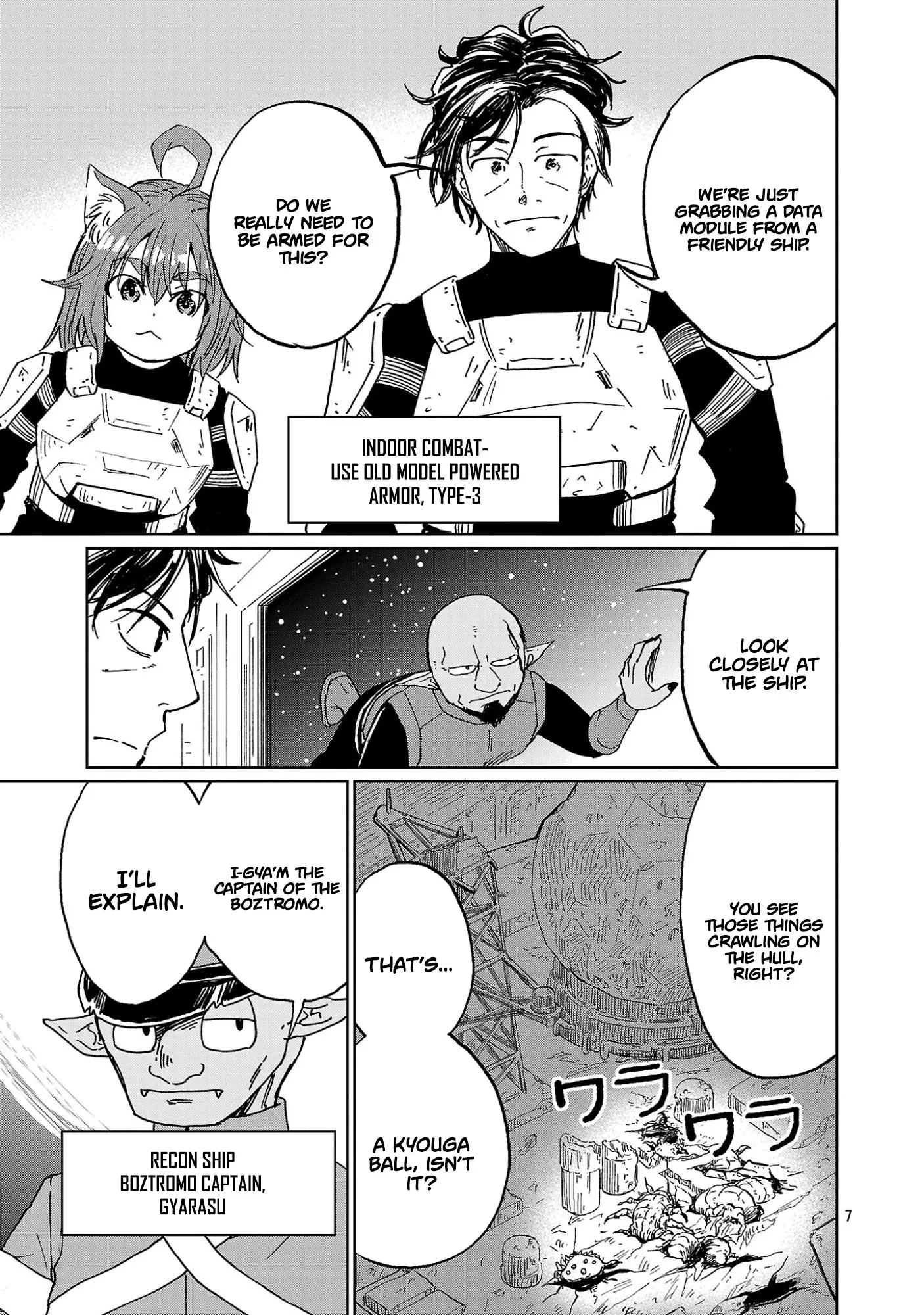 Fantasy Ginga: Nande Uchuu ni Goblin ya Orc ga Irun da Chapter 4.1 page 9 - 
