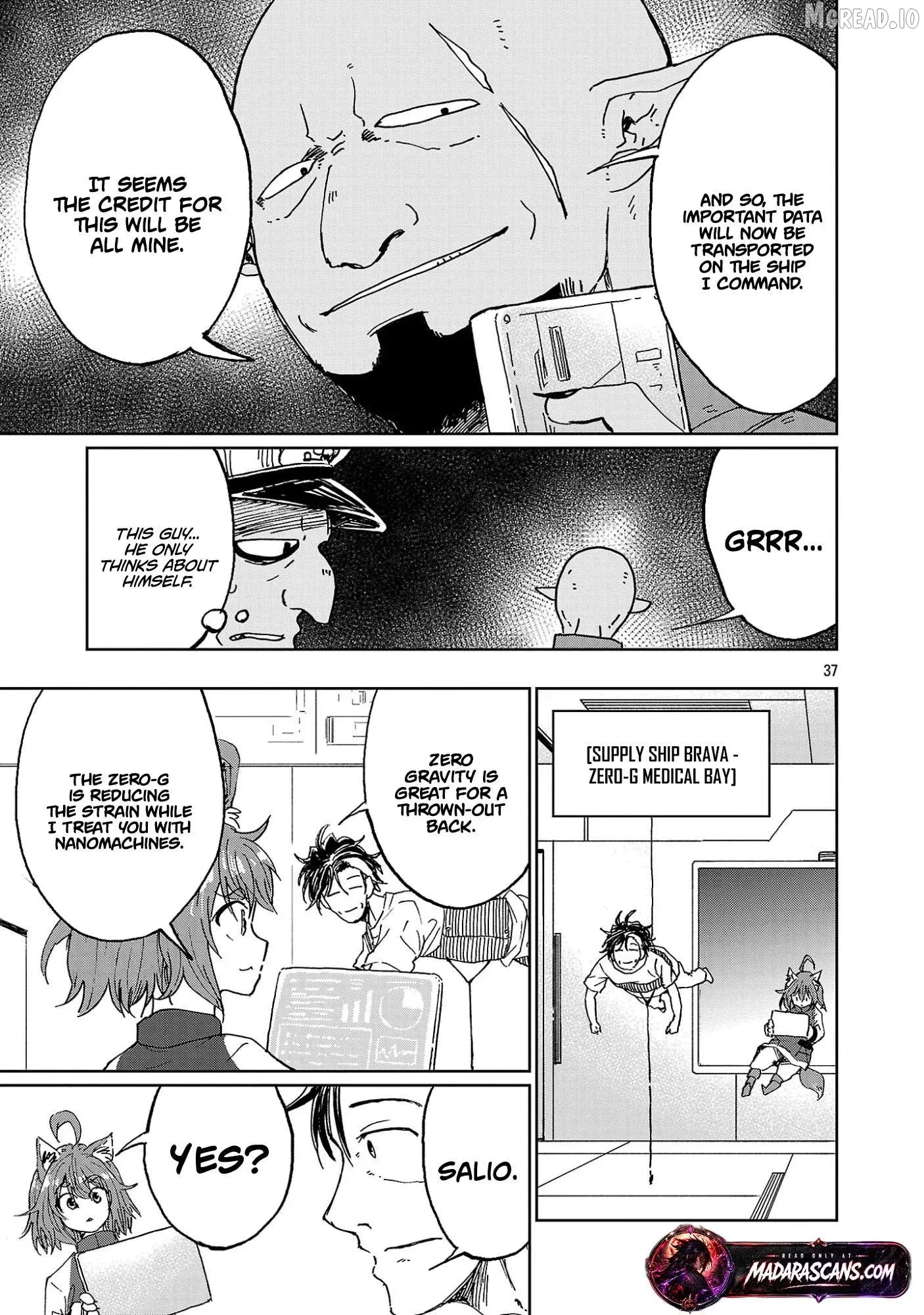 Fantasy Ginga: Nande Uchuu ni Goblin ya Orc ga Irun da Chapter 4.3 page 12 - 