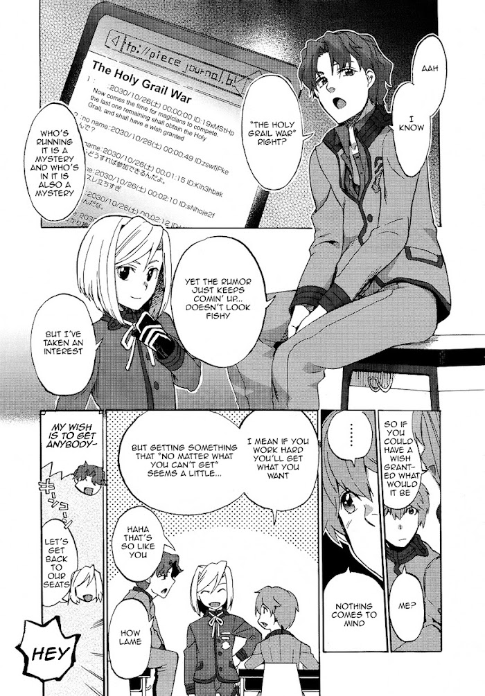 Fate/Extra CCC: Fox Tail Chapter 1 page 6 - 