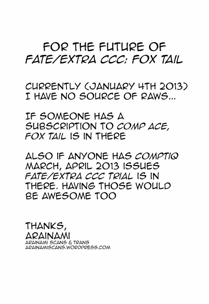 Fate/Extra CCC: Fox Tail Chapter 2 page 25 - 