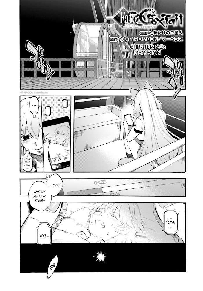Fate/Extra CCC: Fox Tail Chapter 63 page 1 - 