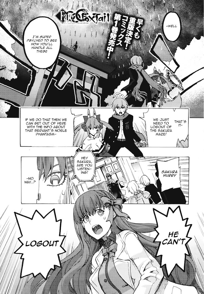 Fate/Extra CCC: Fox Tail Chapter 7 page 1 - 