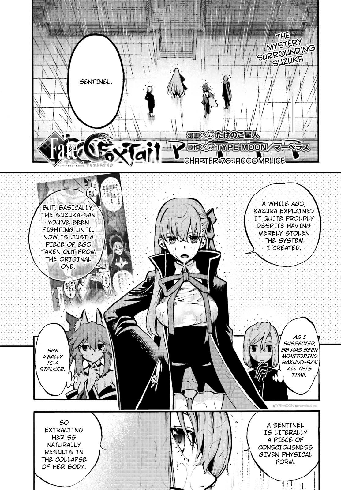 Fate/Extra CCC: Fox Tail Chapter 76 page 1 - 