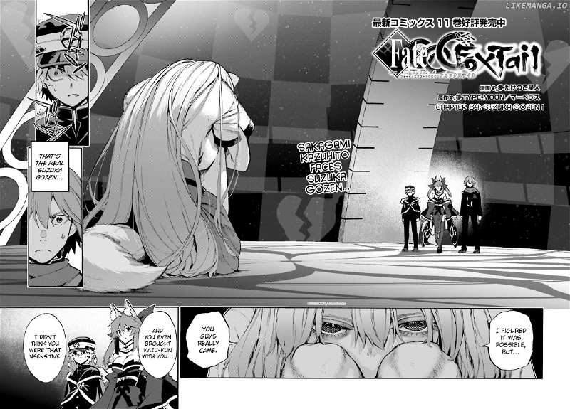 Fate/Extra CCC: Fox Tail Chapter 84 page 3 - 