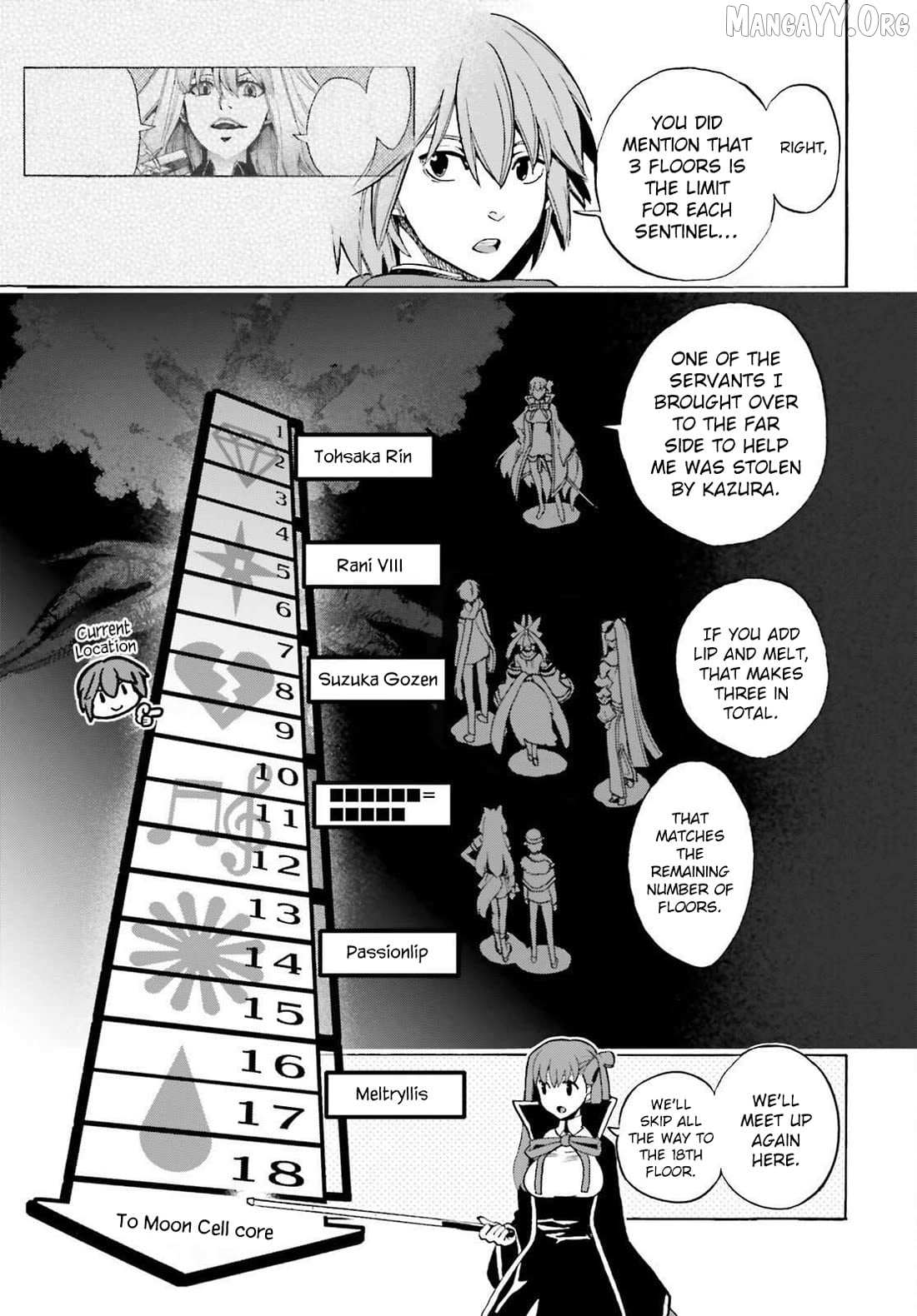 Fate/Extra CCC: Fox Tail Chapter 92 page 3 - 