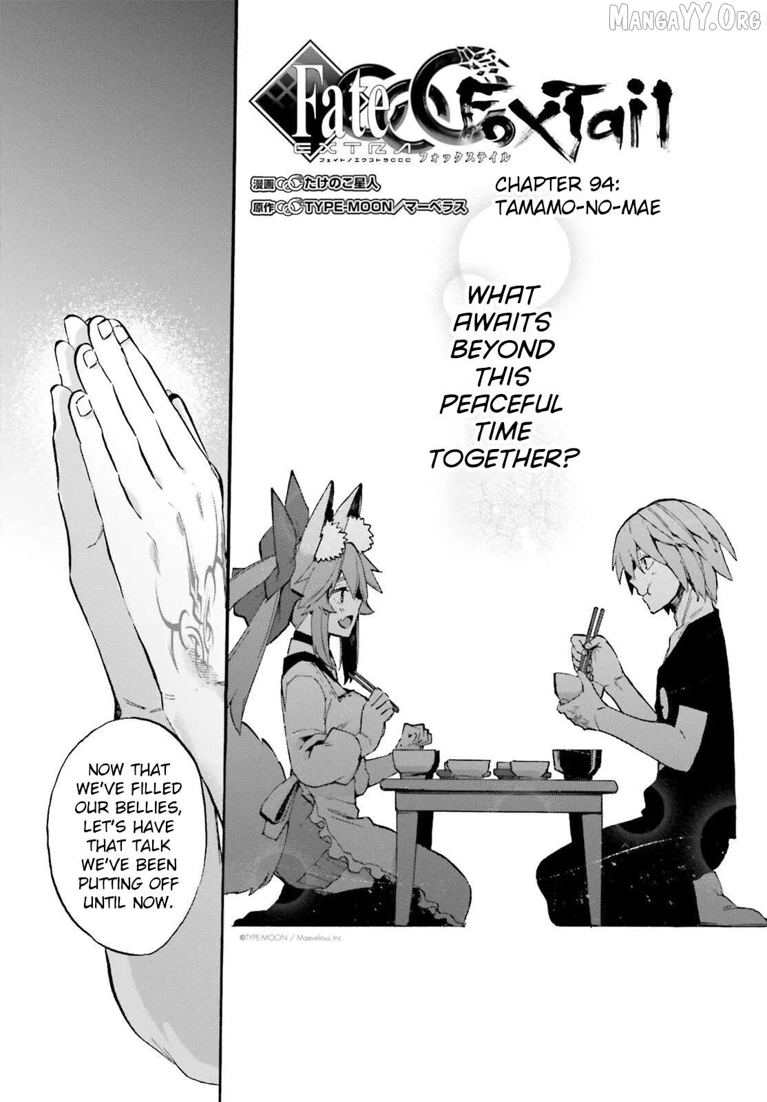 Fate/Extra CCC: Fox Tail Chapter 94 page 1 - 