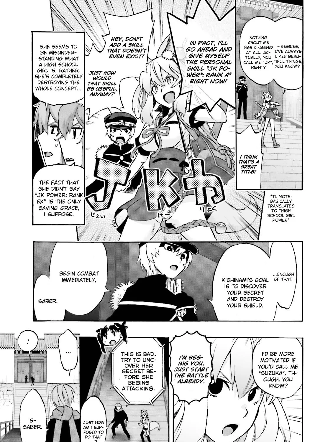 Fate/Extra CCC FoxTail Chapter 21 page 61 - 