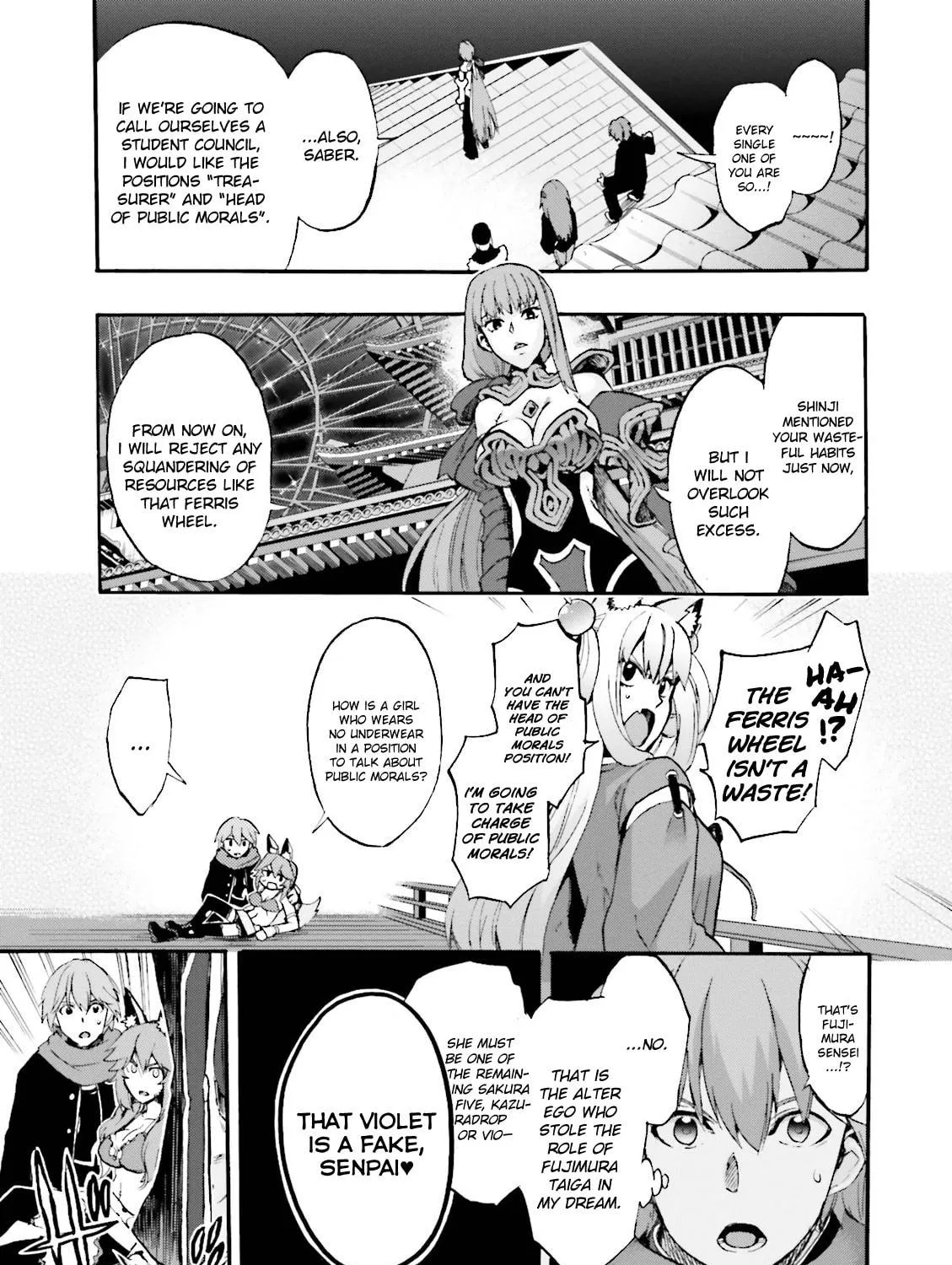 Fate/Extra CCC FoxTail Chapter 24 page 5 - 