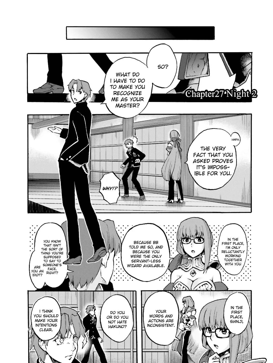 Fate/Extra CCC FoxTail Chapter 27 page 1 - 