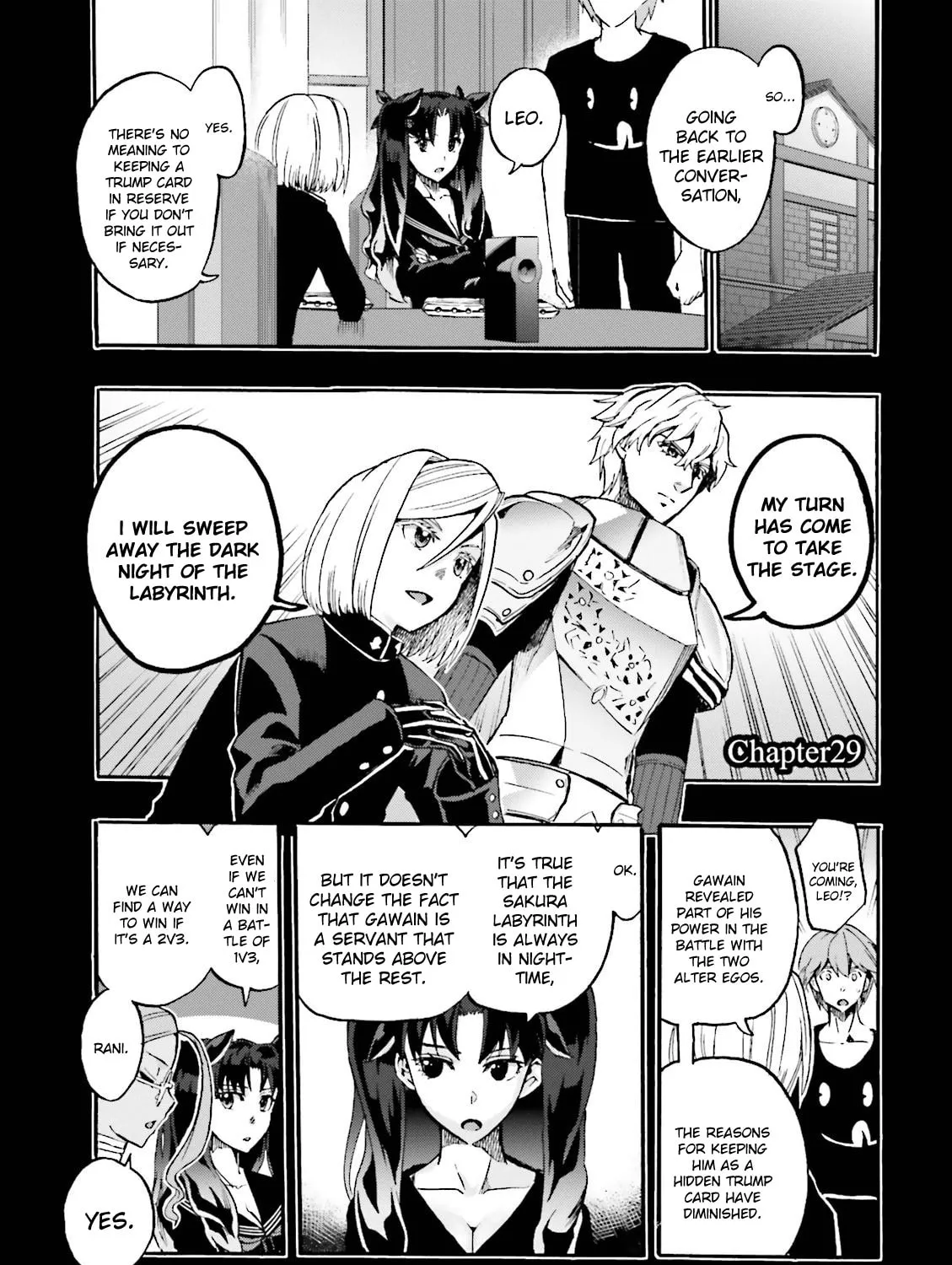 Fate/Extra CCC FoxTail Chapter 29 page 1 - 