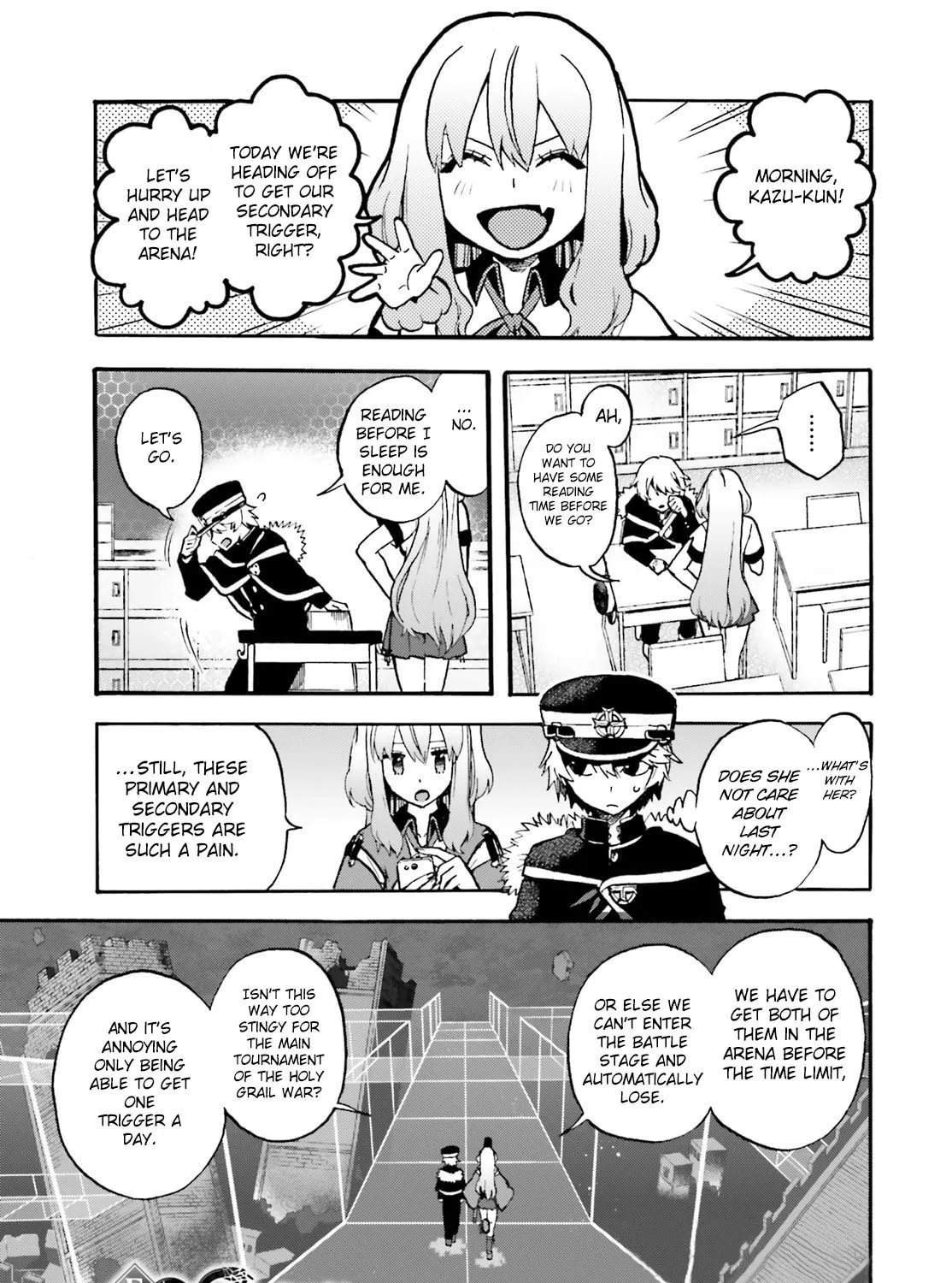 Fate/Extra CCC FoxTail Chapter 53.5 page 1 - 