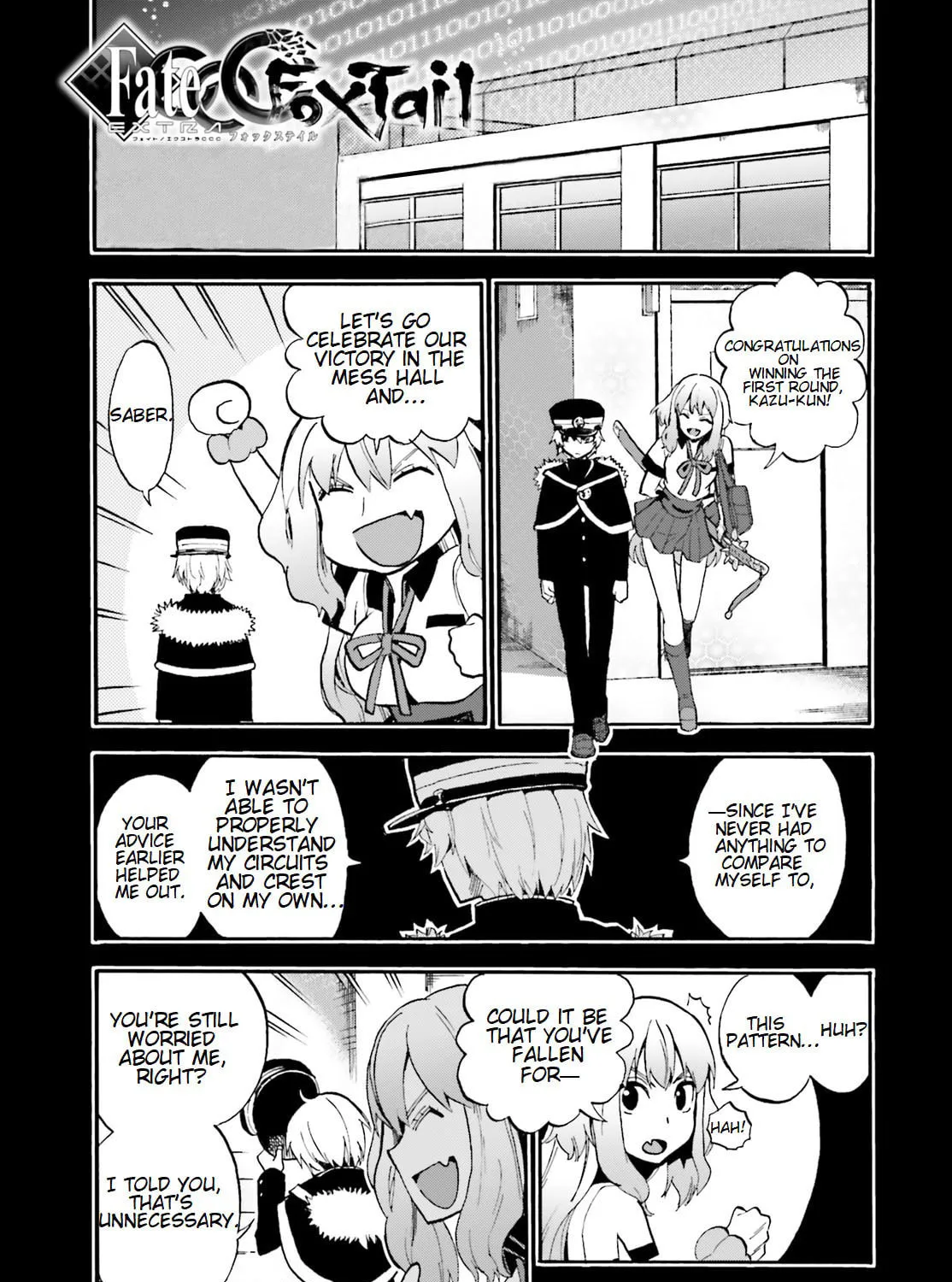 Fate/Extra CCC FoxTail Chapter 54 page 1 - 