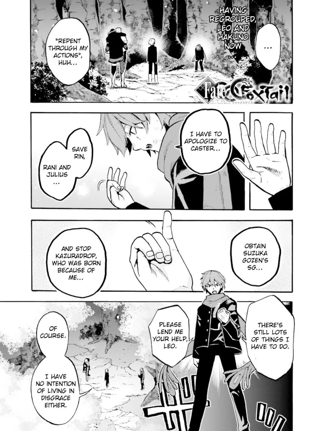 Fate/Extra CCC FoxTail Chapter 60.5 page 1 - 