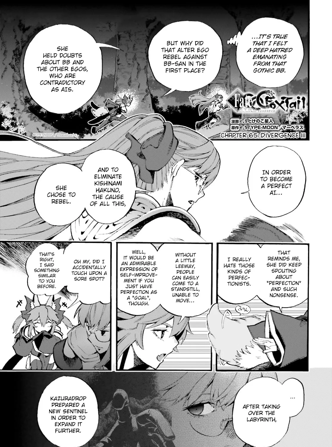 Fate/Extra CCC FoxTail Chapter 65 page 1 - 